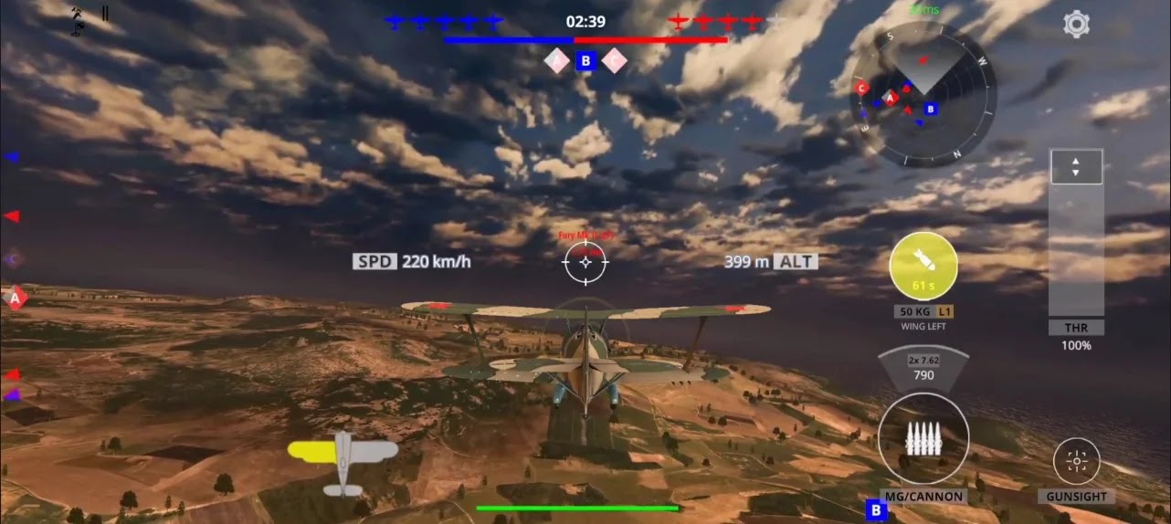 Saiu Wings Of Heroes Um Jogo Multiplayer Realista De Batalhas De Aviões De  Segunda Guerra Para Android E iOS + Download